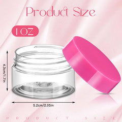 Patelai 1oz jar open mouth for easy filling and refilling