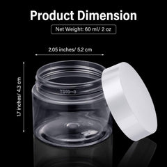 Patelai leak-proof lids sealing airtight jars ideal for cosmetics on the go