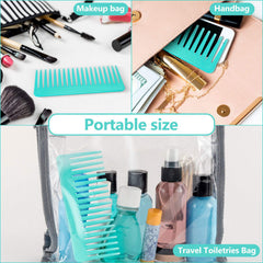 Patelai wide tooth comb no-handle design offers easy palm grip.