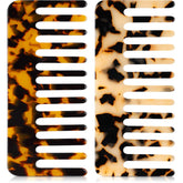 Patelai wide-tooth comb close-up teeth for gentle detangling