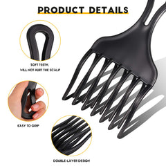 Patelai wig braid styling tool for even lift and volume