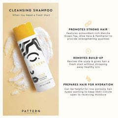PATTERN Beauty travel kit intensive conditioner for deep hydration during trips.