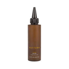 PATTERN Scalp Serum bottle closeup demonstrates hydration for dry scalps and cooling relief