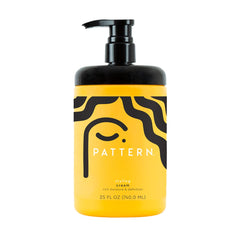 PATTERN Styling Cream jar close-up highlighting rich texture for defined curls.