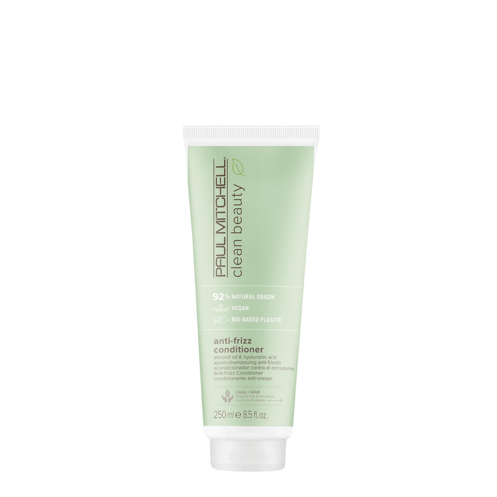 Paul Mitchell Clean Beauty Anti-Frizz Conditioner bottle for frizz control and smoothness
