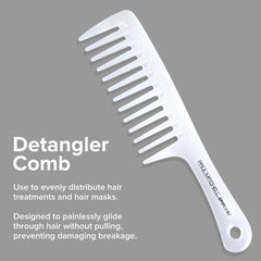 Paul Mitchell Detangler Comb distributes hair treatments evenly on hair