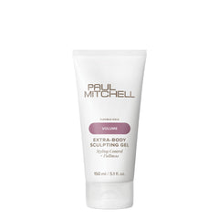 Paul Mitchell Extra-Body Gel envase visto de cerca para facilitar la aplicación diaria