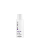 Paul Mitchell Extra-Body Shampoo bottle front view highlights lift and volume
