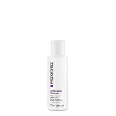 Paul Mitchell Extra-Body Shampoo bottle front view highlights lift and volume