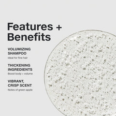 Paul Mitchell Champú Extra-Cuerpo: fragancia-manzana fresca