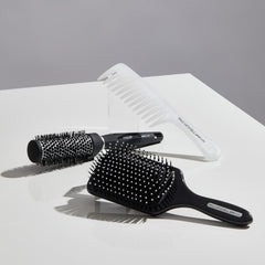 Paul Mitchell Express Ion Round Brush large barrel adds volume for a sleek look