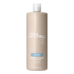 Paul Mitchell Sheer Hydration Shampoo bottle showing sea moss infusion for hydration