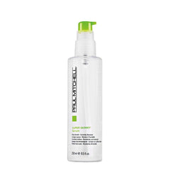 Paul Mitchell Super Skinny Serum bottle shows lightweight protection for strands