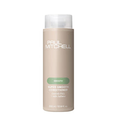 Paul Mitchell Super Smooth condicionador botella: suavidad y control del frizz para cabello.