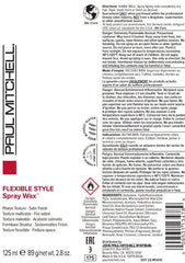 Paul Mitchell textura capilar flexible para estilo suave y duradero.
