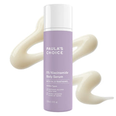 Paula's Choice 5% Niacinamide Body Treatment bottle for even skin tone.