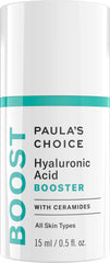 Paula's Choice Boost bottle pour shows lightweight hydration for dry skin