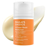 Paula's Choice C5 Super Boost jar close-up showing fragrance-free daily hydration.