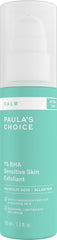 Paula's Choice CALM 1% BHA liquid bottle demonstrates gentle exfoliation for sensitive skin.