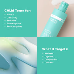 Product label emphasizes fragrance-free formula for rosacea- and eczema-prone skin