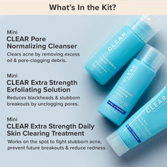 Paula's Choice CLEAR daily skin clearing treatment travel-size tube targets breakouts.