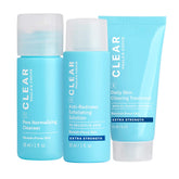 Paula's Choice CLEAR travel kit box for on-the-go acne control and pore care.