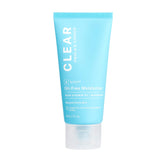 Paula's Choice CLEAR Oil-Free Moisturizer bottle shows lightweight, fragrance-free hydration.