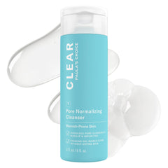 Paula's Choice CLEAR Pore Normalizing Cleanser bottle, fragrance-free formula for sensitive skin.