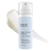 Paula's Choice Omega+ Complex face moisturizer jar highlighting a rich hydration formula for dry skin