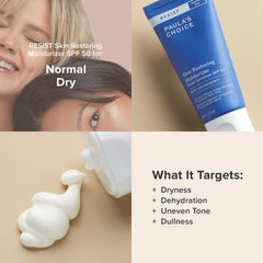 Paula's Choice RESIST moisturizer shows shea butter and licorice for hydration