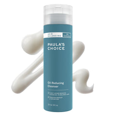 Paula's Choice Skin Balancing Cleanser bottle with fragrance-free formula for sensitive skin.