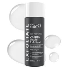 Paula's Choice Skin Perfecting 2% BHA en botella para exfoliar suavemente poros