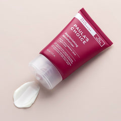 Paula's Choice Skin Recovery Cream label close-up highlighting fragrance-free claim.