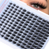 Pawotence Fairy Lash Clusters 10-18mm wispy, lightweight for natural manga lashes.