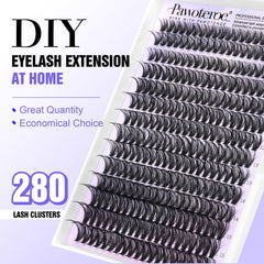 Pawotence DIY self-application kit with soft fibers for DIY lash extensions