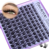 Pawotence lash clusters wispy 10-16mm for subtle daily fullness and comfort.