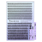 Pawotence lash extension kit 280pcs for at-home styling and salon-like results