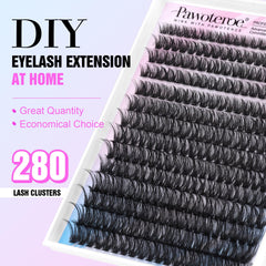 Pawotence 50D lash extensions in 9-16mm lengths.