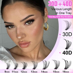 Pawotence soft durable fibers create comfortable, fuller-looking lashes.