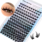 Pawotence wispy cluster lashes 10-16mm for natural fullness