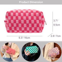 PAZIMIIK lightweight makeup bag is easy to carry in any bag.
