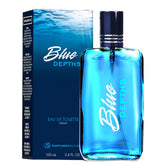 PB ParfumsBelcam Blue Depths bottle closeup for daily wear citrus freshness