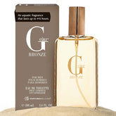 PB ParfumsBelcam G Eau Bronze bottle closeup for daily wear