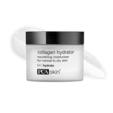 PCA SKIN Collagen Hydrator face cream jar packaging highlights rich hydration.
