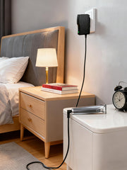 PDEEY AC adapter with 100-230V input for international charging