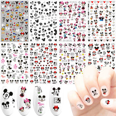 PDFADSK cute nail stickers sheets for quick, playful manicures