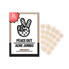 Peace Out Acne Healing Dots packshot showing discreet patches for blemish care.