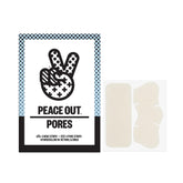 PEACE OUT tiras para poros de nariz absorben grasa y suciedad para piel limpia