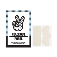 PEACE OUT tiras para poros de nariz absorben grasa y suciedad para piel limpia