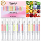 Peacecolor aceite cutícula pen uñas: suaviza y nutre de inmediato.